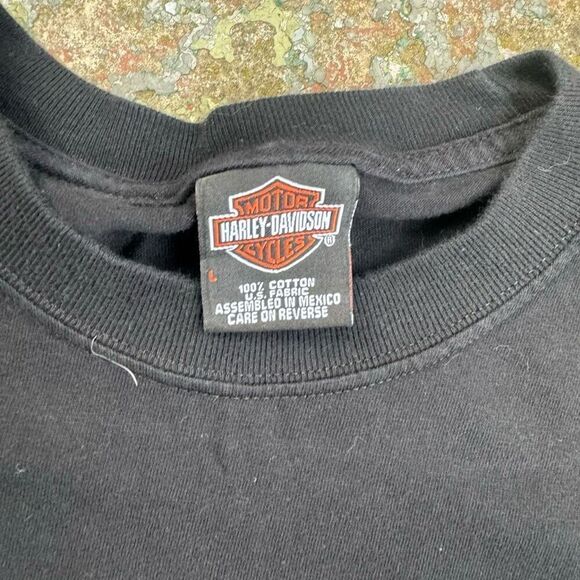 Harley Davidson Motorcycles Y2K Shirt - Picture 2 of 5